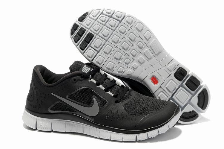 Hot Nike Free5.0 Men Shoes Gray/Black